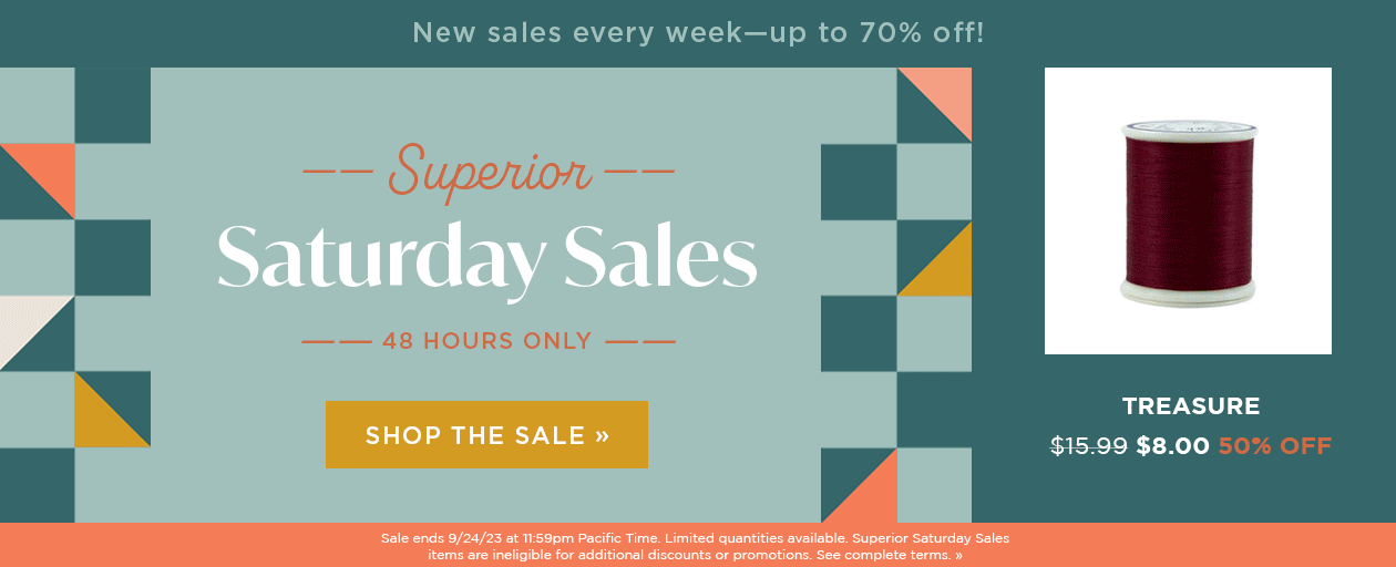 Superior Saturday Sales - Treasure
