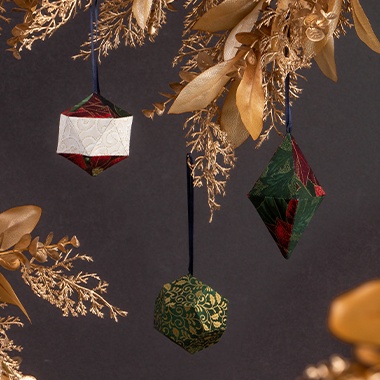 English Paper Piecing Ornaments