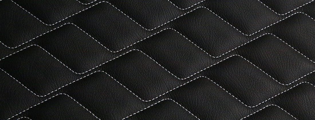 Leather stitching