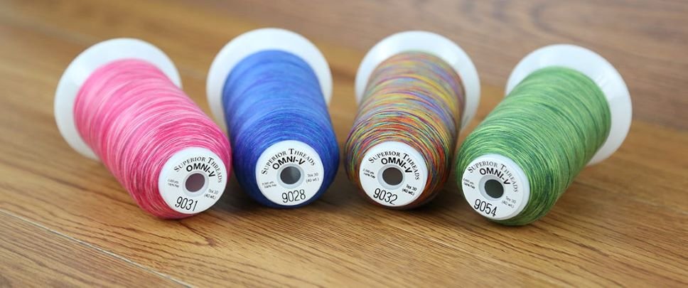 822 Purple/Gold Superior Spirit Variegated Polyester Thread