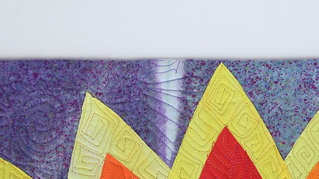 A quilt with envelope binding method