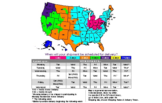 FedEx Transit Map