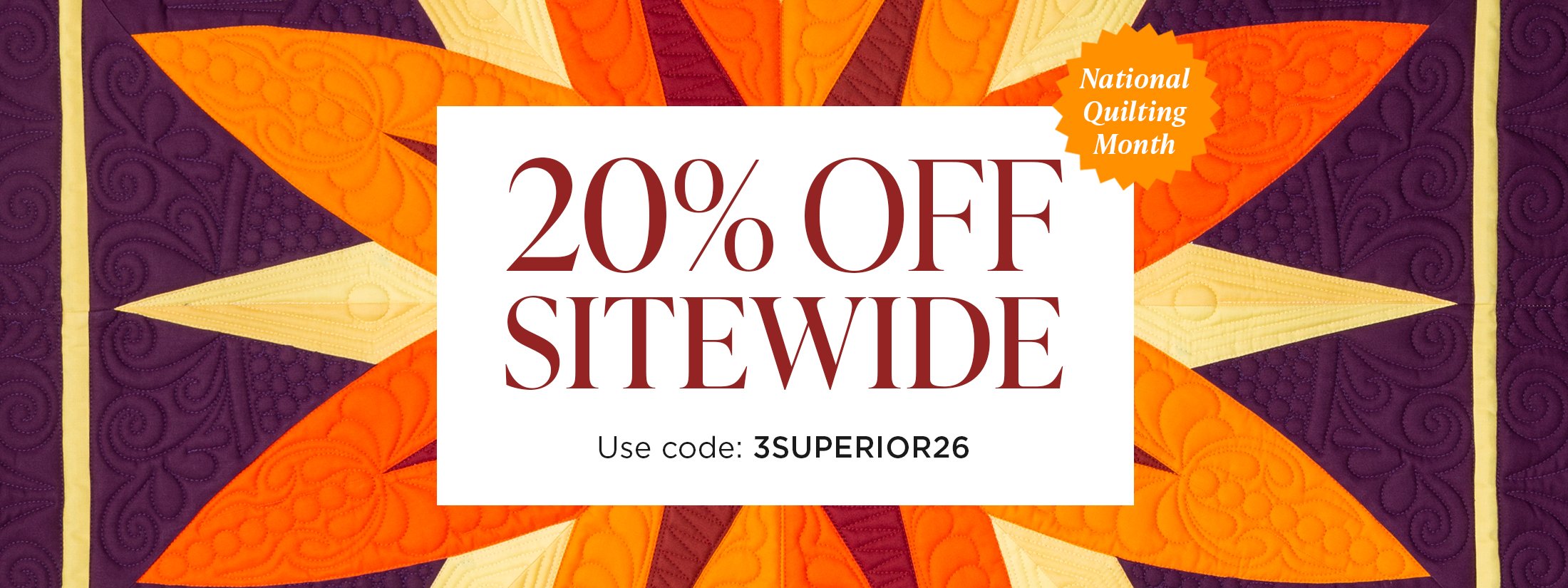 20% off sitewide