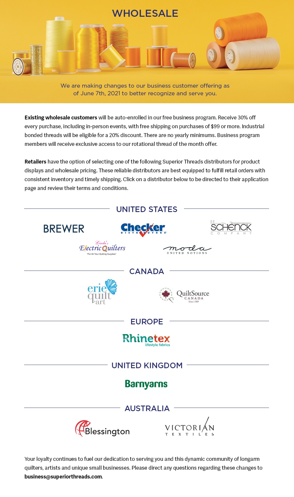 Retail Distributors