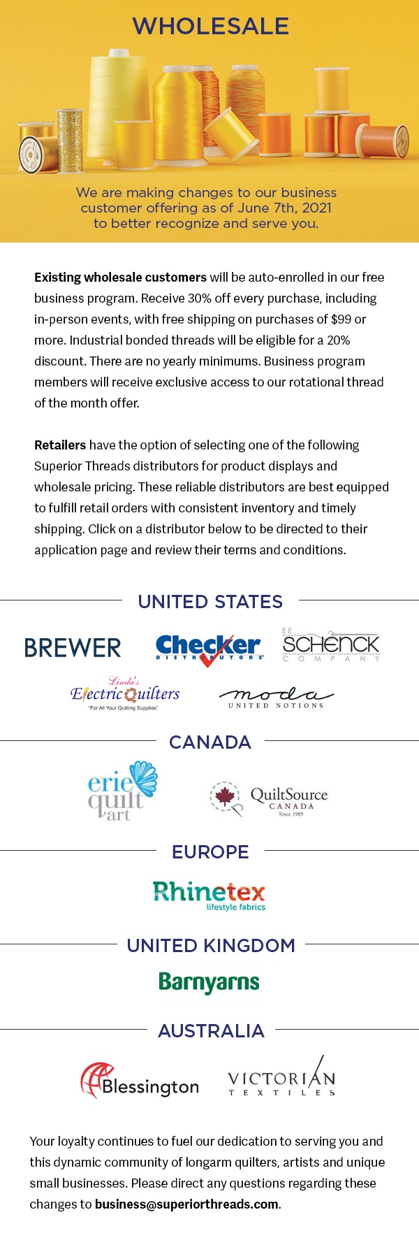 Retail Distributors