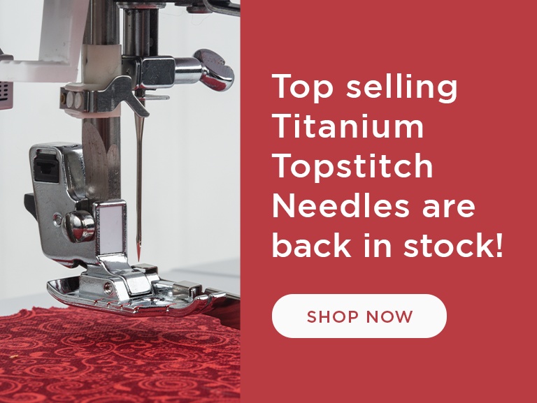 Titanium Topstitch Needles