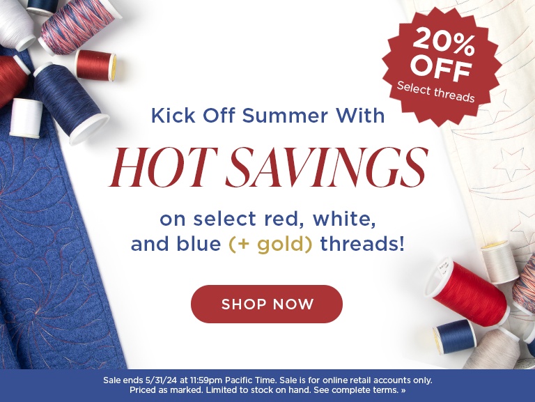 Red, White, and Blue Sale