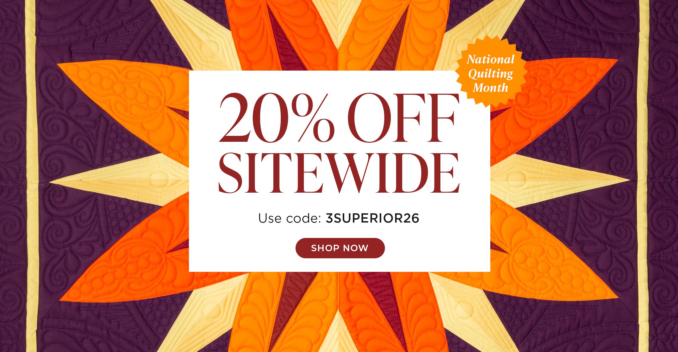 20% off sitewide
