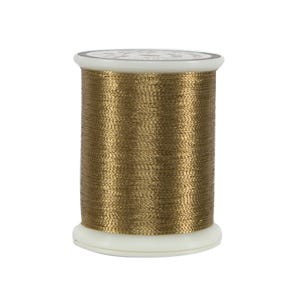 Metallic Embroidery 4-Cone Thread Kit - Antique Gold