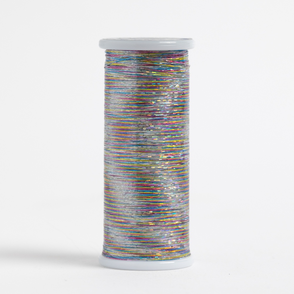 Glitter Hologram Thread - #112 Peacock
