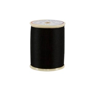 Large Spool Polyester Thread Size #20: Black