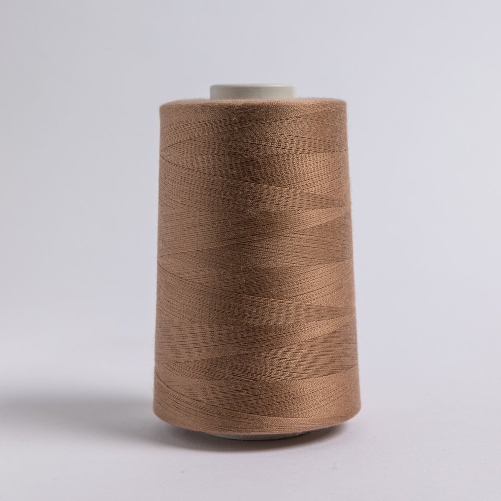 OMNI Dark Tan Polyester Thread Cone