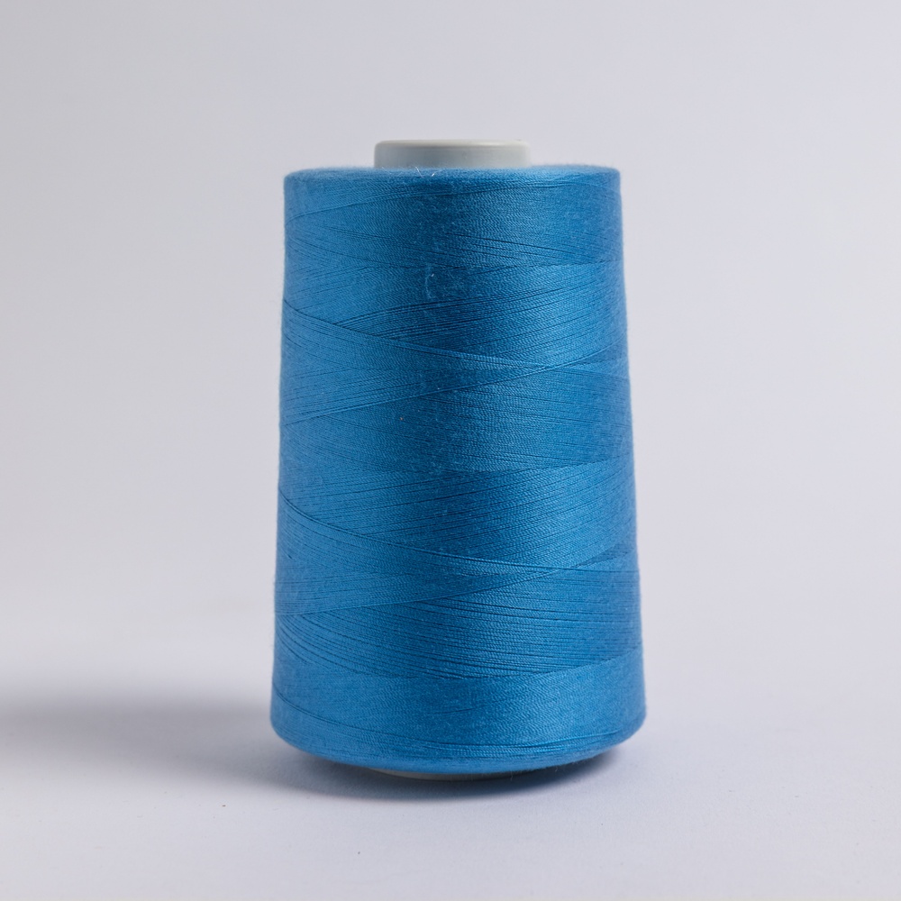 OMNI Ocean Blue Polyester Thread Cone