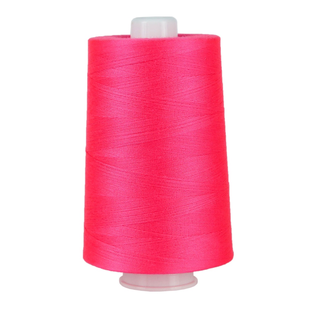 TS18 Neon Coral Pink Polyester Thread Threads 3000yds [TS18] - $6.50 :  Angeltrim supply sequin bead applique, venice applique, chinese frog  button, trim lace, hotfix rhinestone,garment accessories