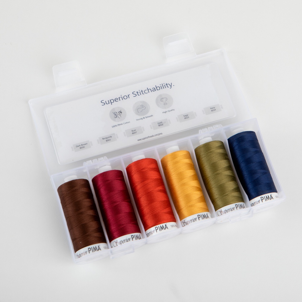 Kimono Silk 6-Spool Thread Set Summer Collection by Superior Threads
