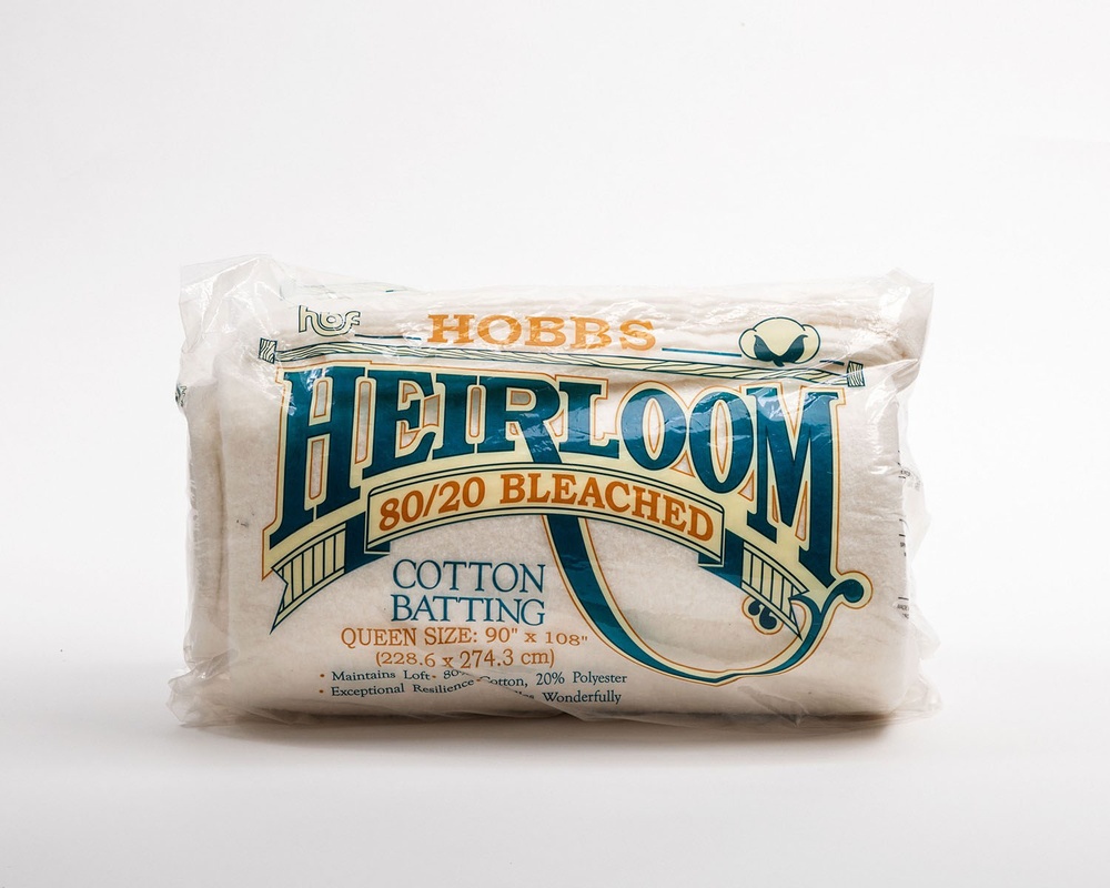 Hobbs Heirloom 80/20 Bleached Batting Queen 90x108