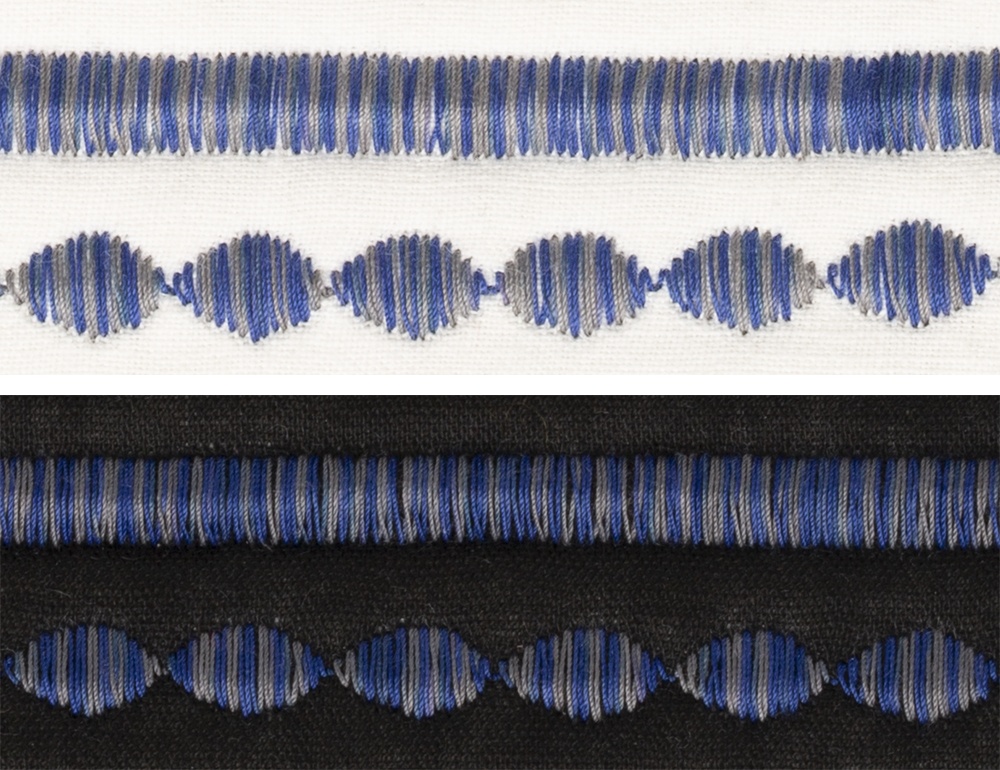 803 Blue/White Superior Spirit Variegated Polyester Thread