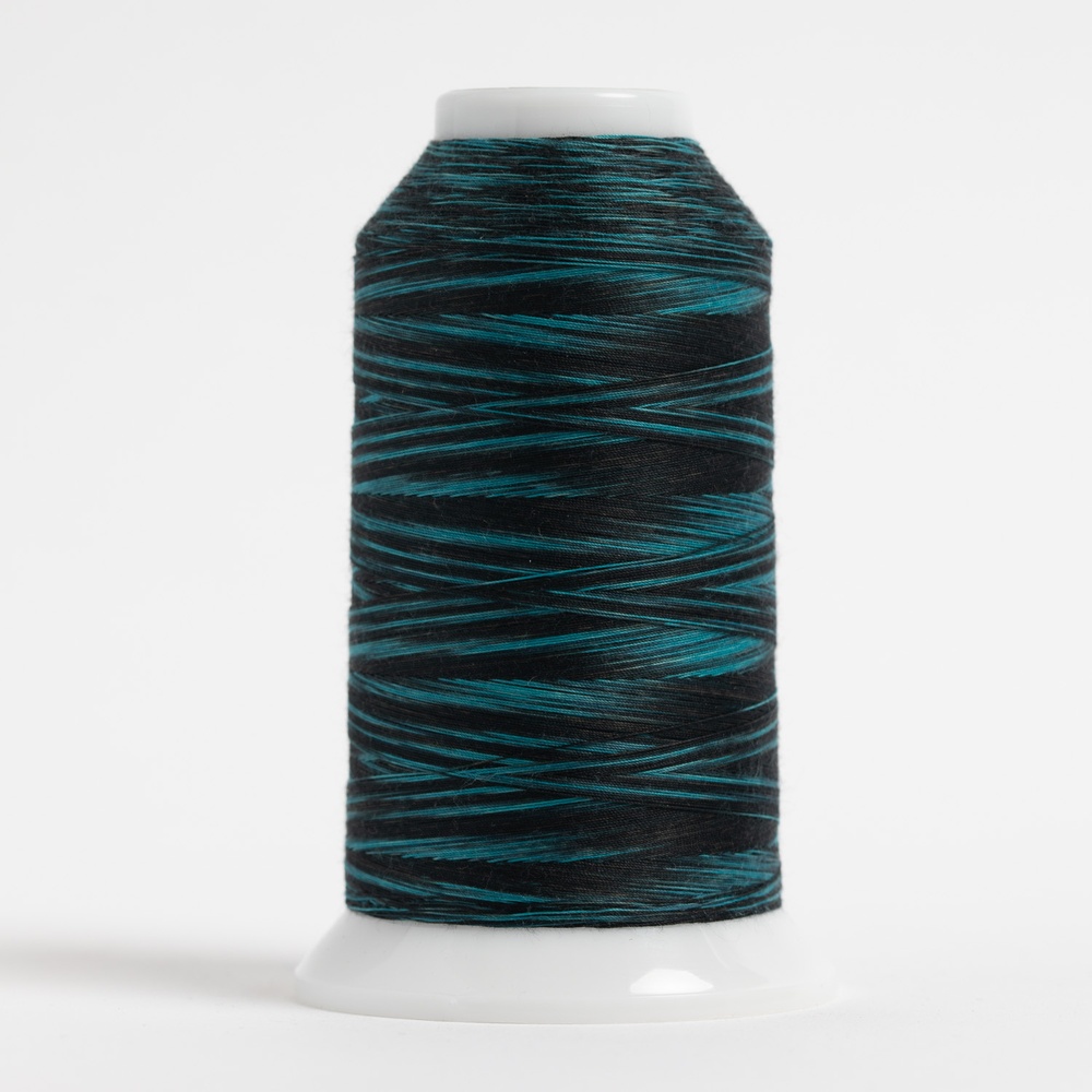 Superior Spirit - #807 Teal/Black 1650 yd Cone