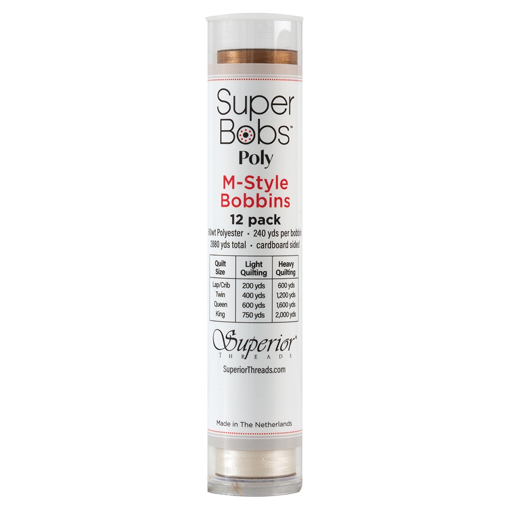 Super Bobs Poly Multicolor 12pk M-Style - Neutral Super Bobs Poly Multicolor 12pk M-Style - Neutral