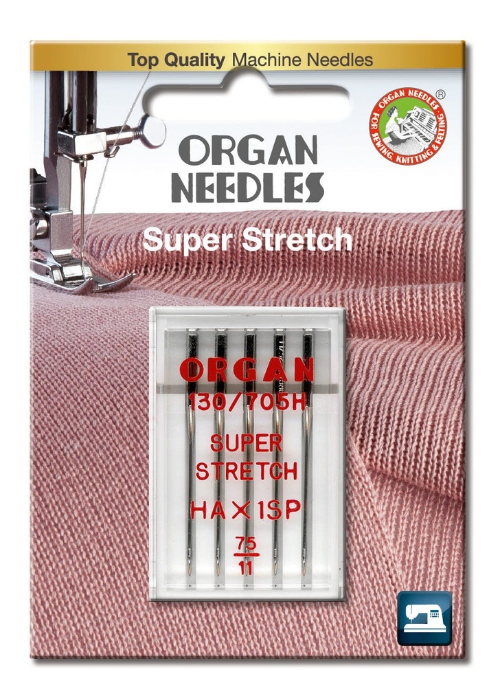 Singer Sewing Machine Needles 2045 Stretch/Ballpoint 80/11