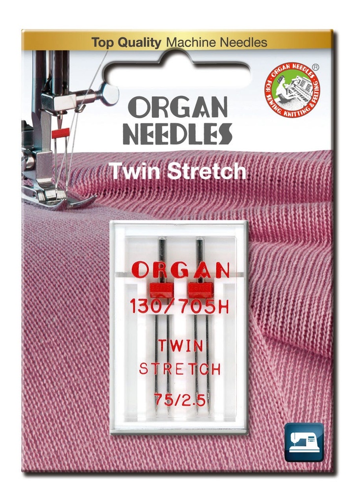 75 Twin Stretch Needles – 2.5mm