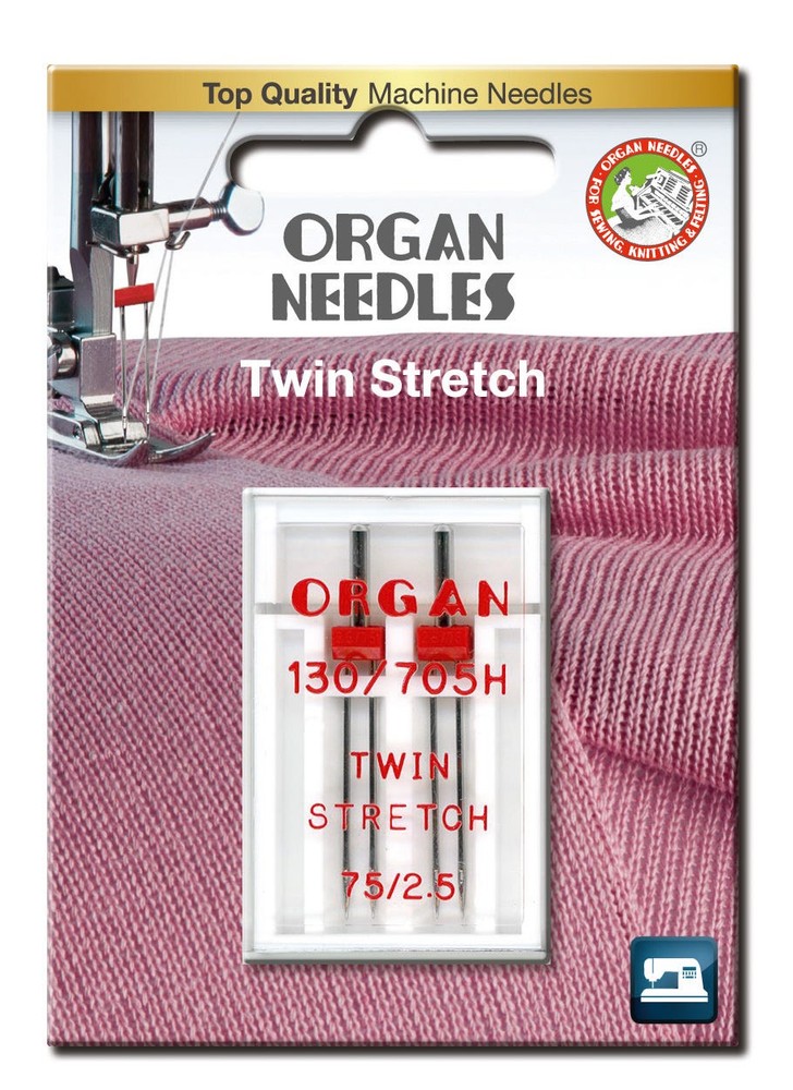 【中古】TRNTBL NEEDLE 220NDL 75 Twin Stretch Needles – 2.5mm