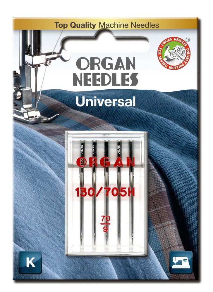 Organ Universal Size 70/10 Needles (5105070BL)