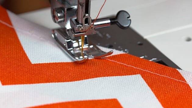 Fabric type can affect stitch results